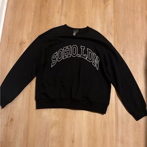 H&M Black Crewneck Sweater